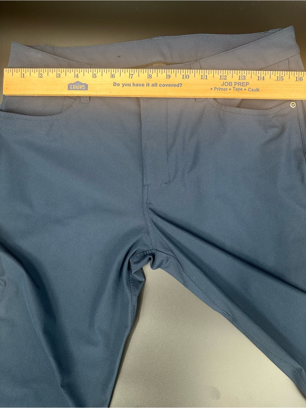 Lululemon ABC Pant Warpstreme 31 Navy 5 Pocket Stretch Men's Navy 1260 - Picture 6 of 10